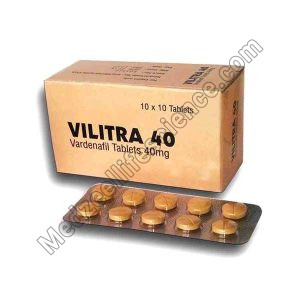 Vilitra 40Mg Tablet (Vardenafil)