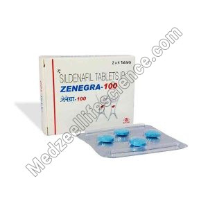 Zenegra 100Mg Tablet (Sildenafil)