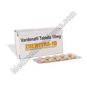 Zhewitra 10Mg Tablet (Vardenafil)