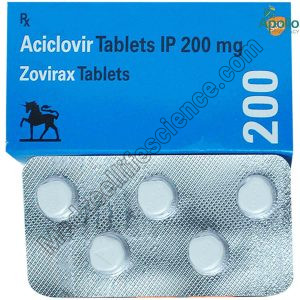 Zovirax 200mg Tablet (Acyclovir)