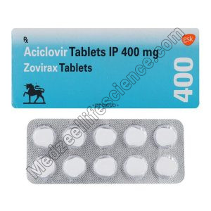 Zovirax 400mg Tablet (Acyclovir)
