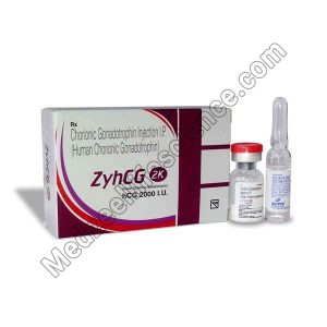 Zyhcg 2000 IU Injection (Human Chorionic Gonadotropin)